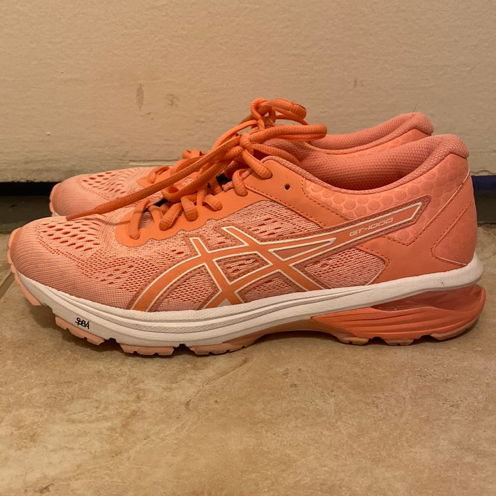 ASICS GT 1000 Running Shoes Seashell Pink/ Peach